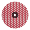 Ferndale Pink | Thibaut Wallcoverings Circular Swatch | Thibaut