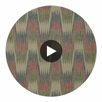 Stockholm Chevron | Thibaut Wallcoverings Circular Swatch | Thibaut