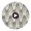 Stockholm Chevron Black and Grey | Thibaut Wallcoverings Circular Swatch | Thibaut