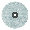 Timbuktu Slate Blue | Thibaut Wallcoverings Circular Swatch | Thibaut