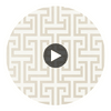 Ming Trail Beige | Thibaut Wallcoverings Circular Swatch | Thibaut