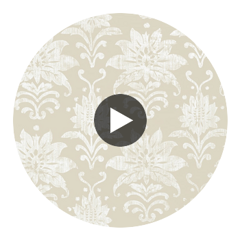 Tanglewood Beige | Thibaut Wallcoverings Circular Swatch | Thibaut