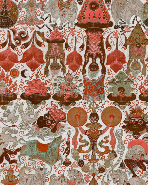 Yama Dharmaraja - Light Wallcovering | Mind the Gap