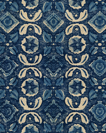 Varanasi - Indigo Wallcovering | Mind the Gap