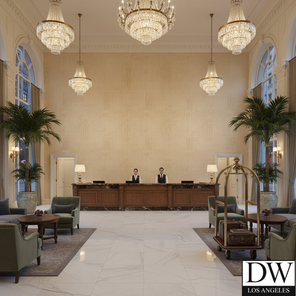 Gundelson Gunny Sack Vinyl | Hollywood Wallcoverings