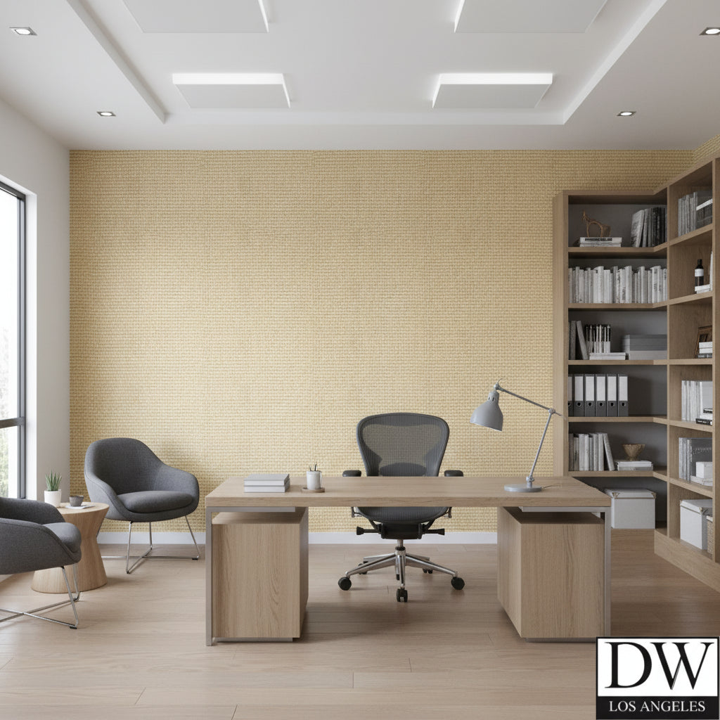 Gundelson Gunny Sack Vinyl | Hollywood Wallcoverings