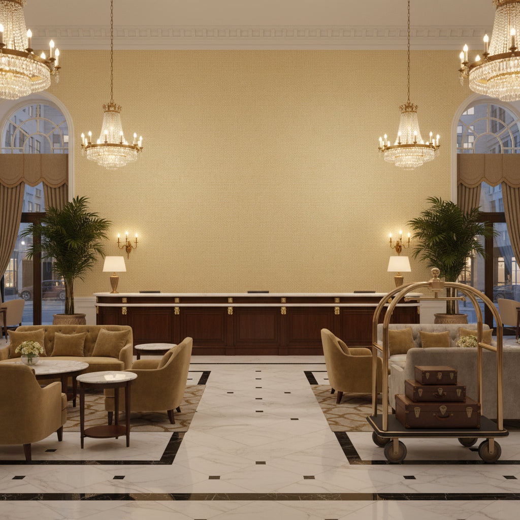 Gundelson Gunny Sack Vinyl | Hollywood Wallcoverings