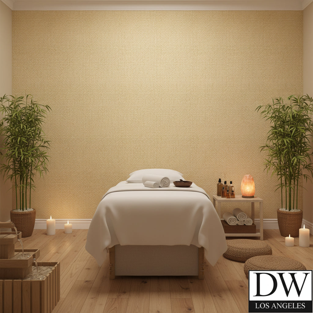 Gundelson Gunny Sack Vinyl | Hollywood Wallcoverings