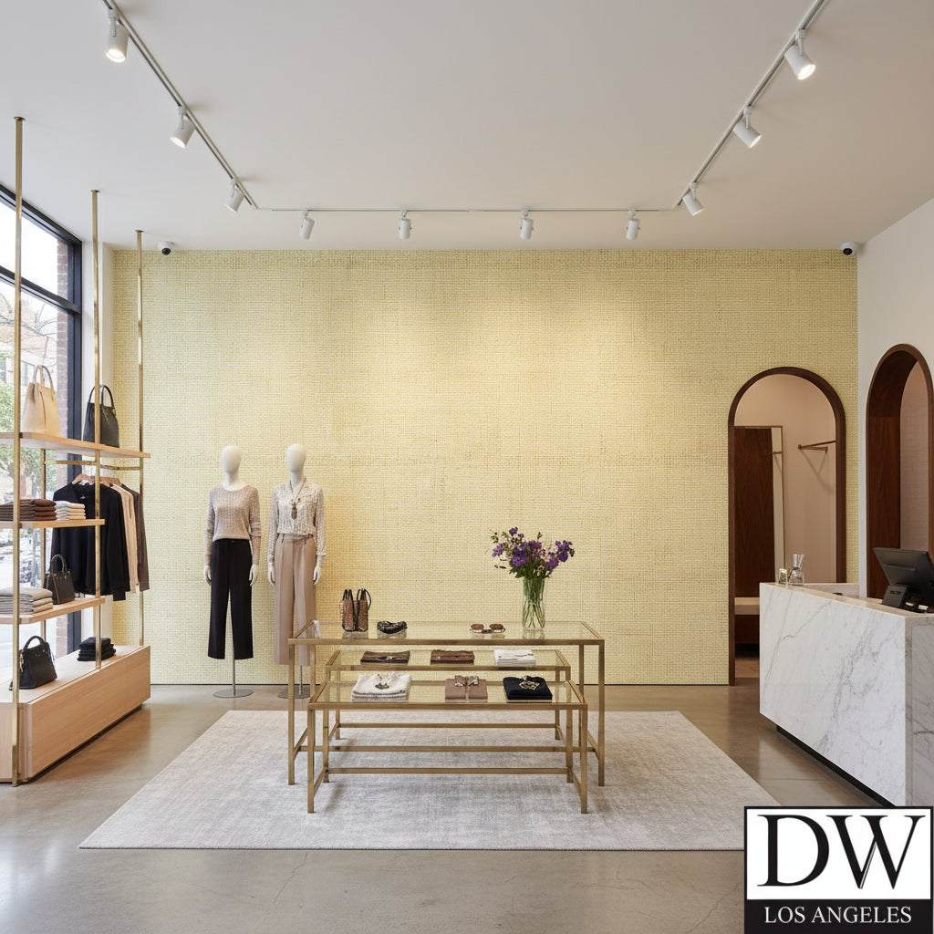 Gundelson Gunny Sack Vinyl | Hollywood Wallcoverings