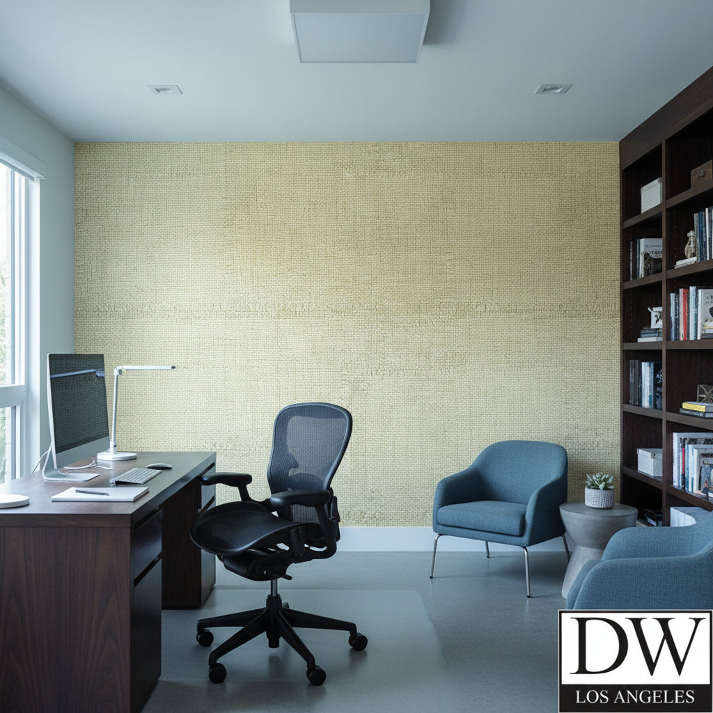 Gundelson Gunny Sack Vinyl | Hollywood Wallcoverings