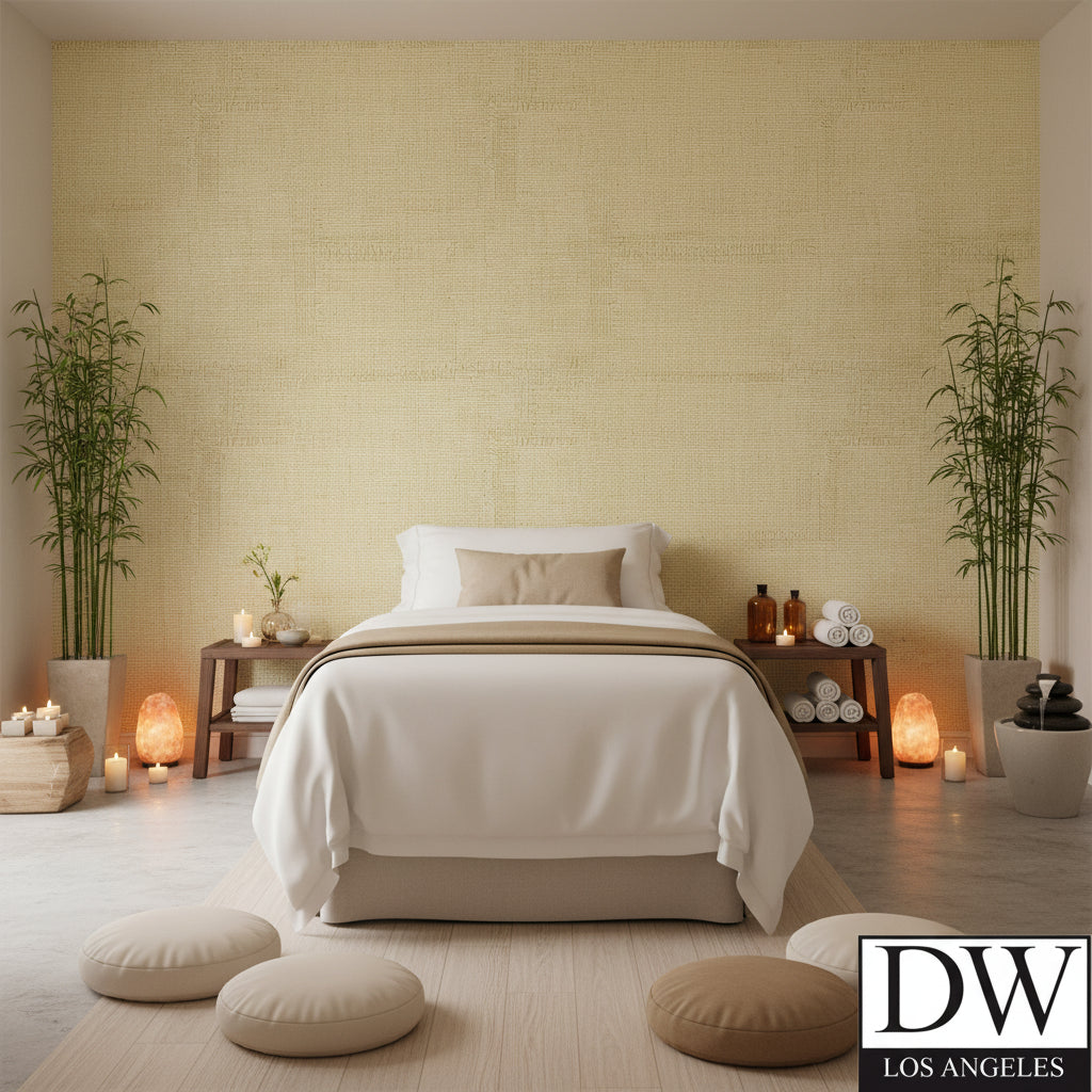 Gundelson Gunny Sack Vinyl | Hollywood Wallcoverings