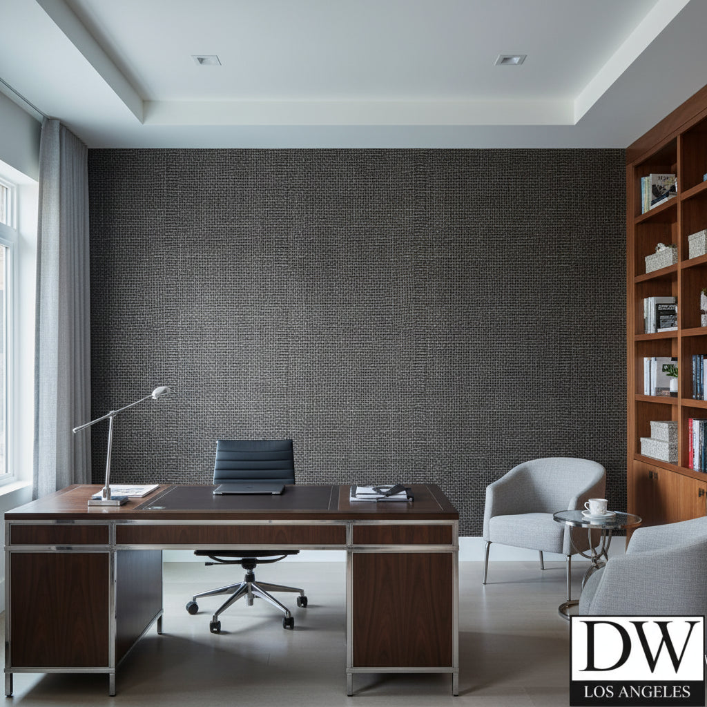 Gundelson Gunny Sack Vinyl | Hollywood Wallcoverings