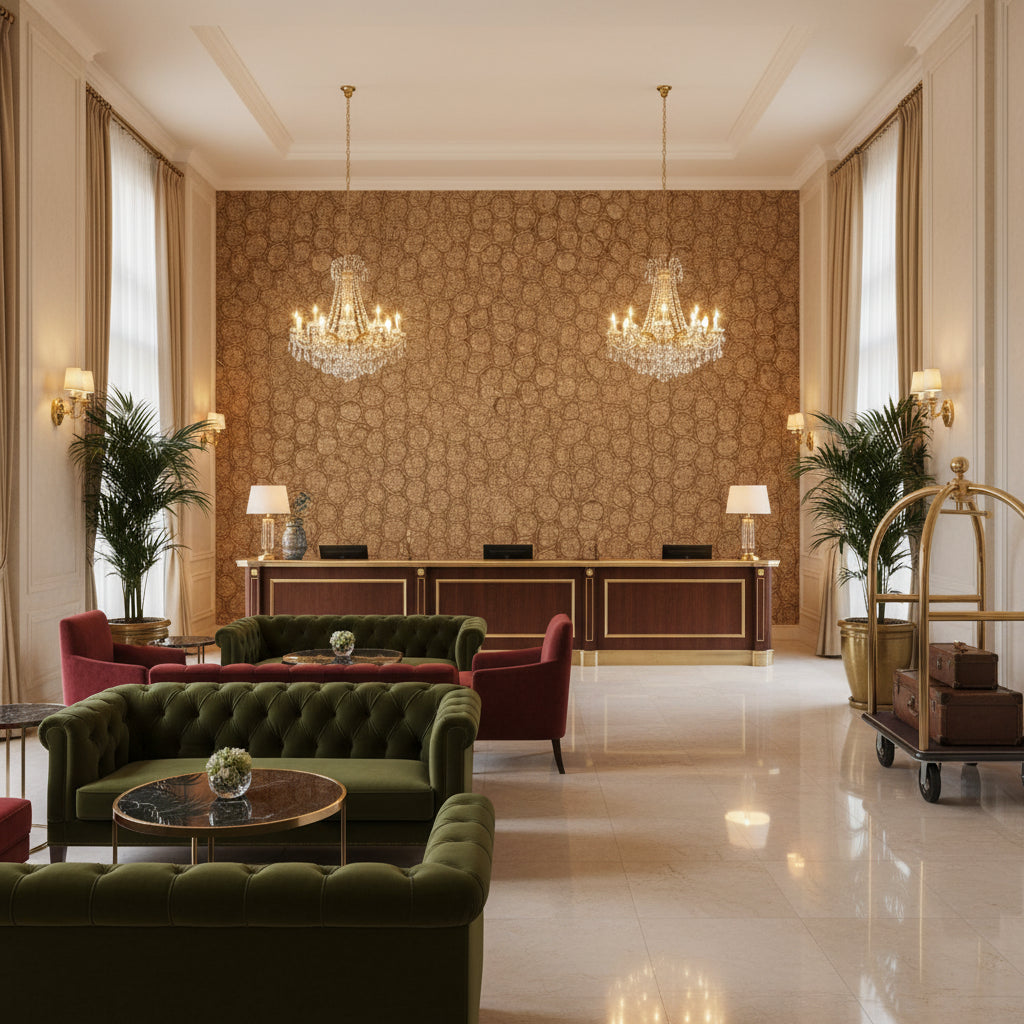 Artisma Croco Vinyl | Hollywood Wallcoverings