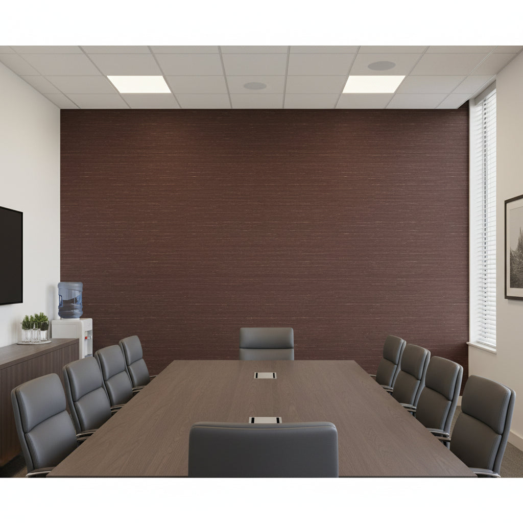 Milbanks Metallic Grasscloth Vinyl | Hollywood Wallcoverings