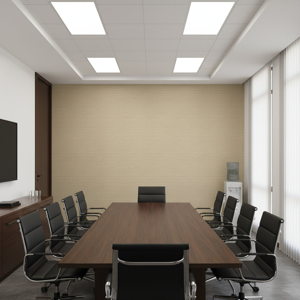 Milbanks Metallic Grasscloth Vinyl | Hollywood Wallcoverings