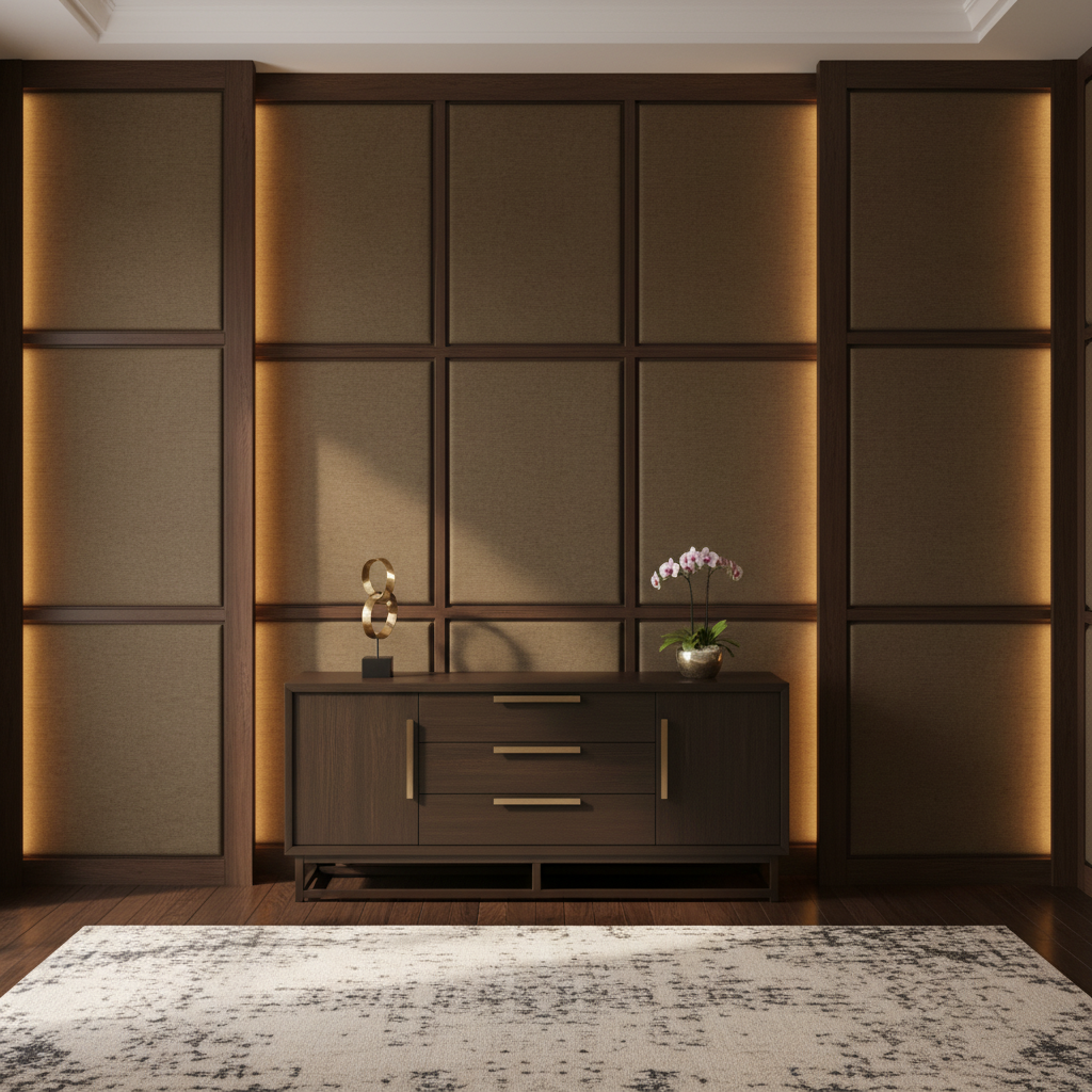 Peter Island - Barista Upholstered Wall Panel | Architectural Fabrics