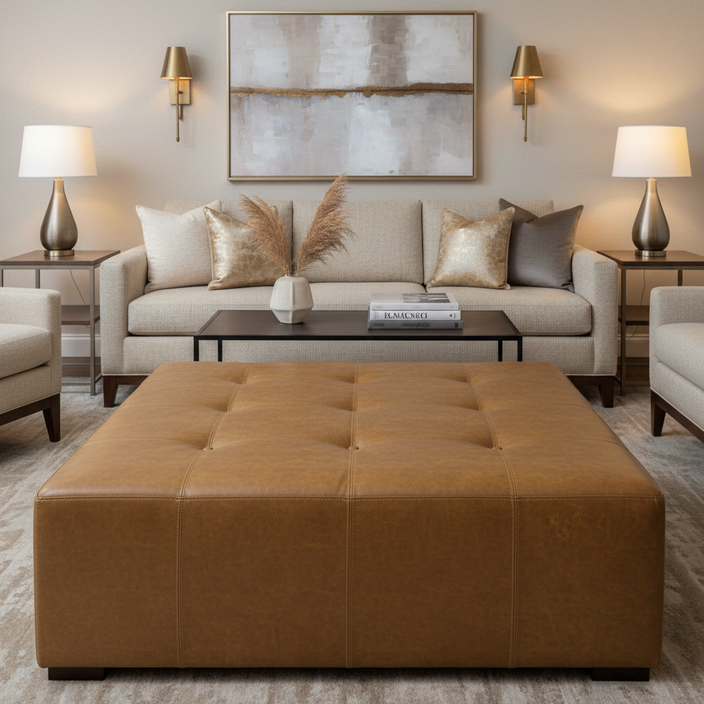 Kick Em Jenny - Cafe Upholstered Ottoman | Architectural Fabrics