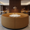 Luxury Cay - Butterum Upholstered Banquette | Architectural Fabrics