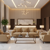 Soper Hole - Beige Upholstered Sofa | Architectural Fabrics