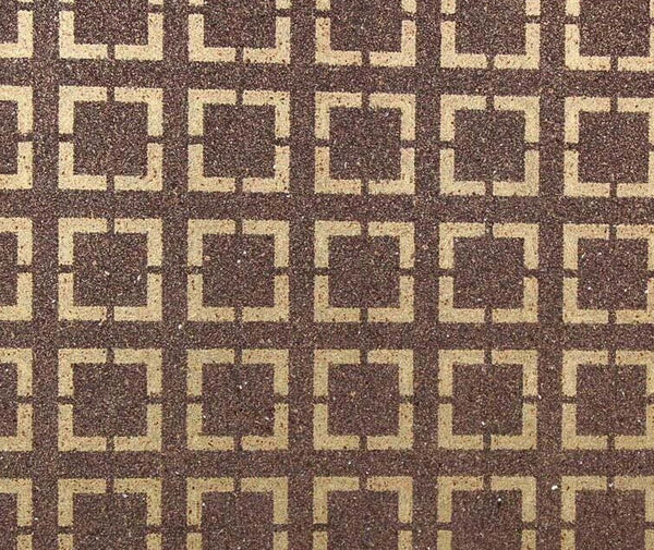 Bella Reggio Block Mica Brown Copper Memo Sample | Phillipe Romano