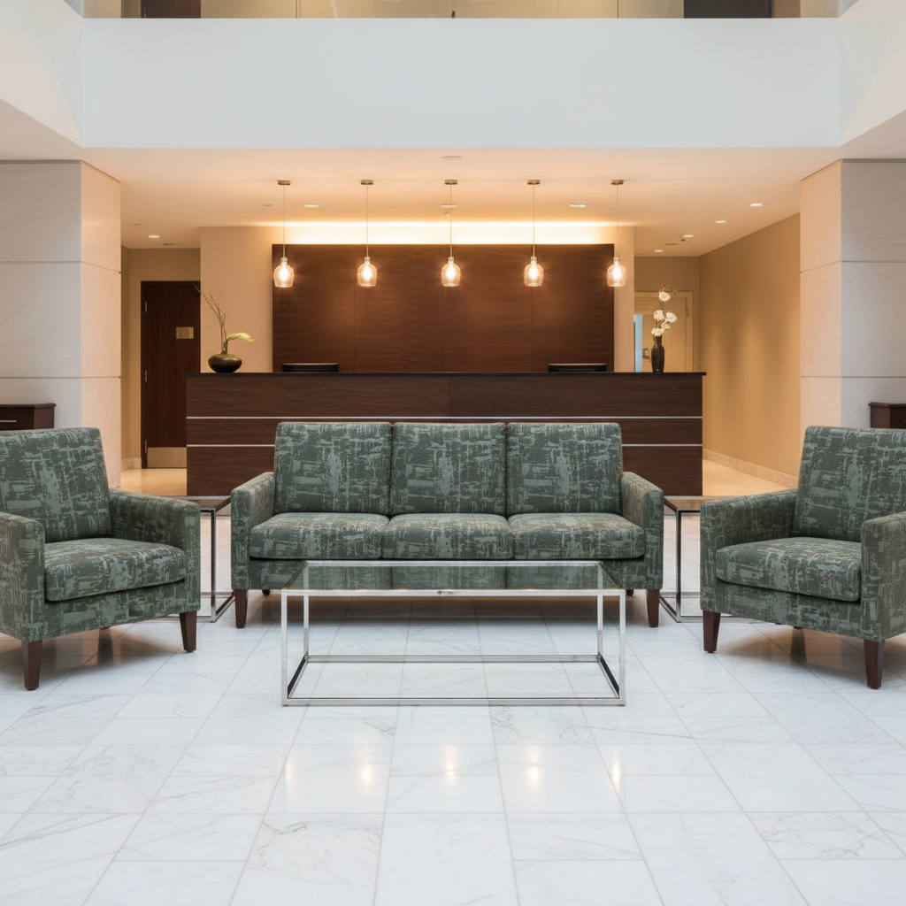 Turf Bay - Rhine Upholstered Sofa | Architectural Fabrics