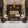 Kick Em Jenny - Mink Upholstered Sofa | Architectural Fabrics