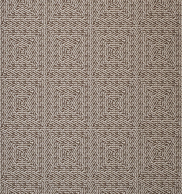 Nina Campbell Fabric - Umber Wallcovering | Nina Campbell