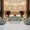 Amalfi - Sea Mist Indoor/Outdoor Vinyl Upholstered Sofa | Architectural Fabrics