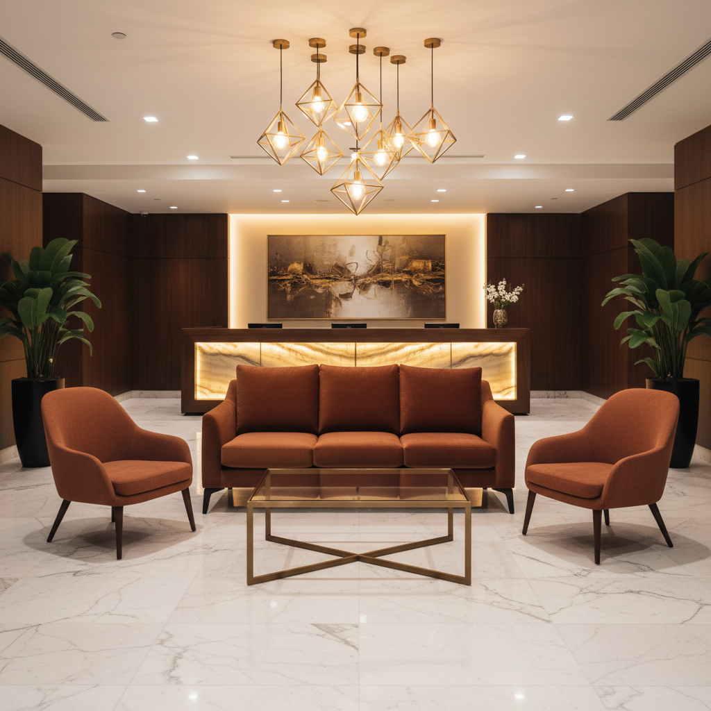 Christiansburg Henna Upholstered Sofa | Architectural Fabrics