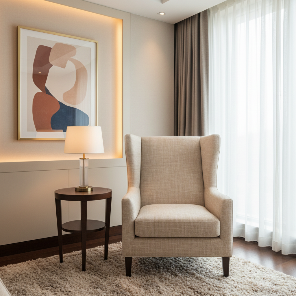 Adagio - Adagio Blackout Fabric Upholstered Chair | Architectural Fabrics
