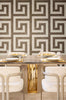 Greek Brown Cream Versace Home Wallcovering