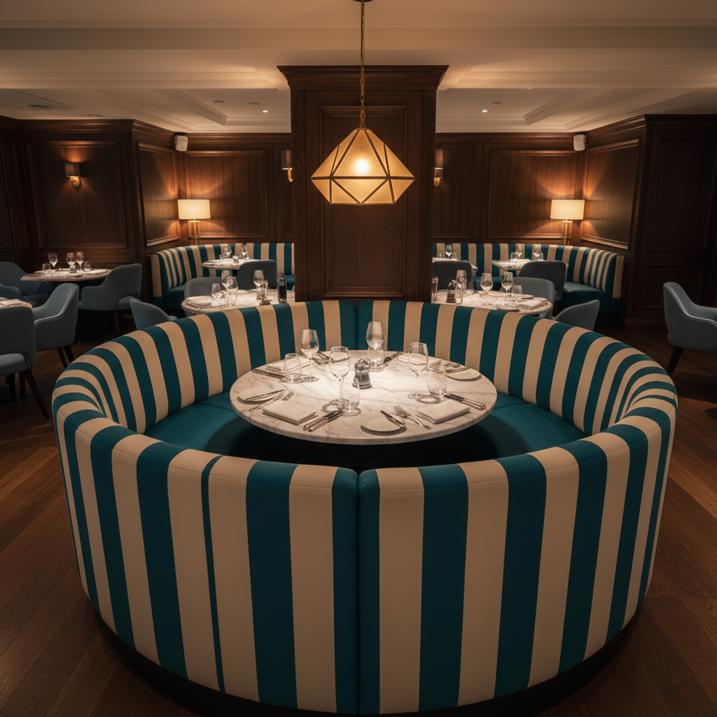 Dale City Nourished Upholstered Banquette | Architectural Fabrics