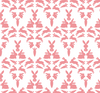 Waskally Wabbits - Red Pink - Rabbit Wallcovering | DW Bespoke Studios