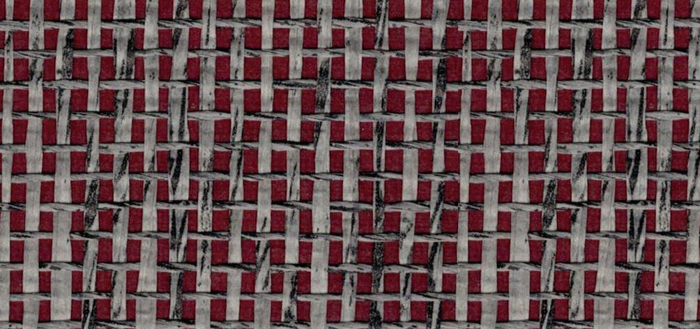 Tiburon-Maroon Arrowroot Wallcovering | Phillipe Romano — ARWR-500100