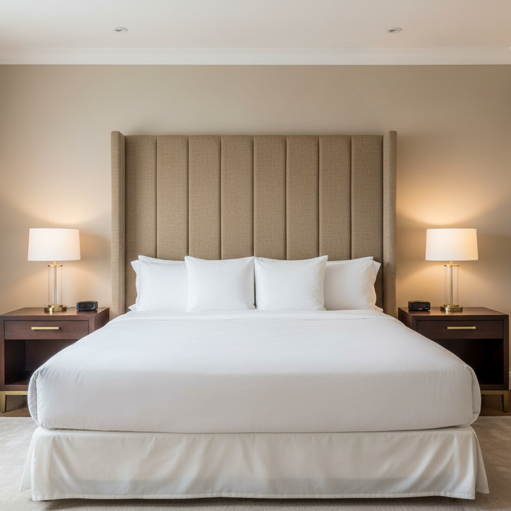 Tortola - Bark Upholstered Headboard | Architectural Fabrics