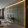 Necker Island - Pesto Upholstered Wall Panel | Architectural Fabrics