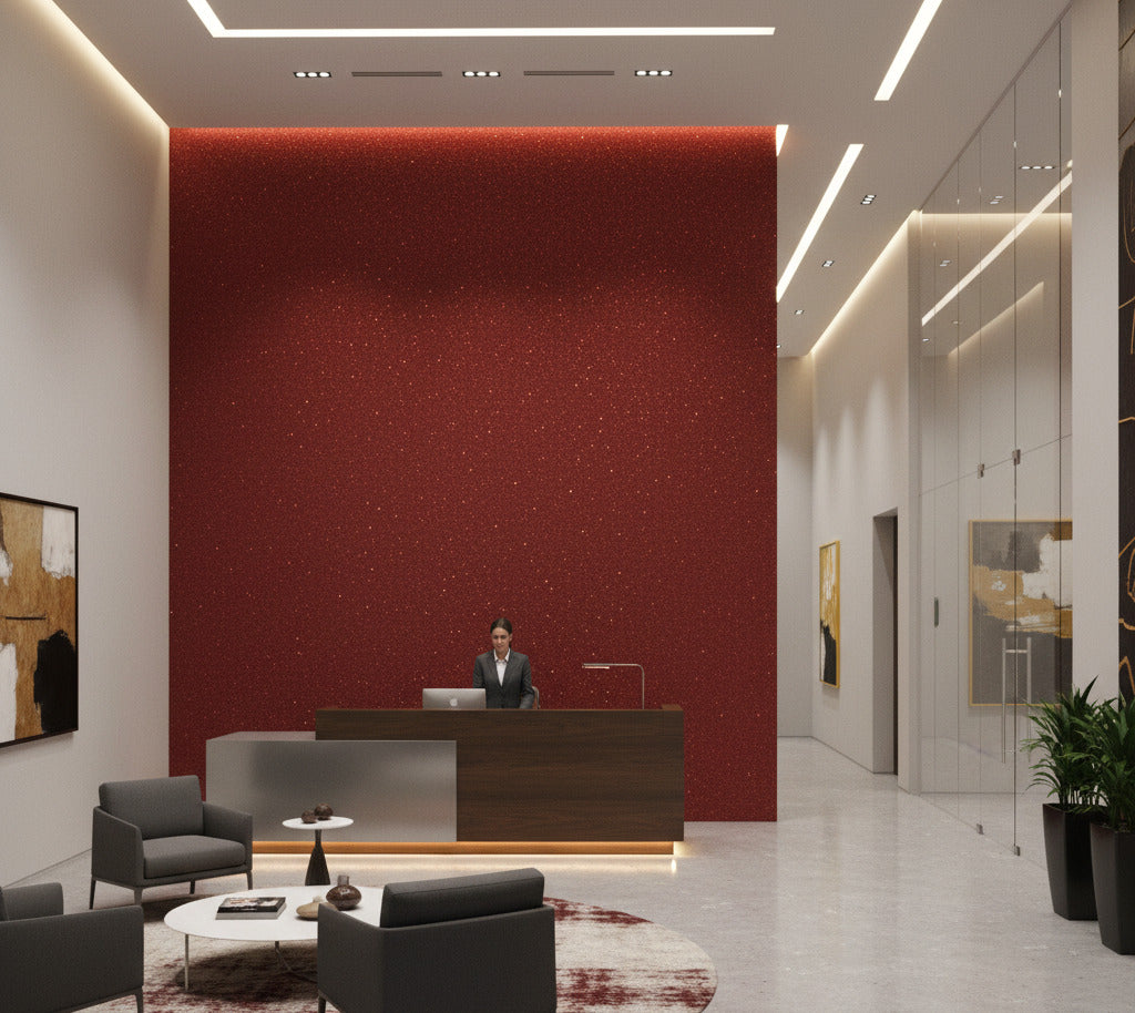 GLS-113 Glass Beads - Red Rock Venezia Glass Beads Red designer-wallcoverings-los-angeles 7