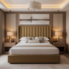 Rainbow Reef - Bark Upholstered Headboard | Architectural Fabrics