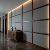 Marigot - Azure Upholstered Wall Panel | Architectural Fabrics