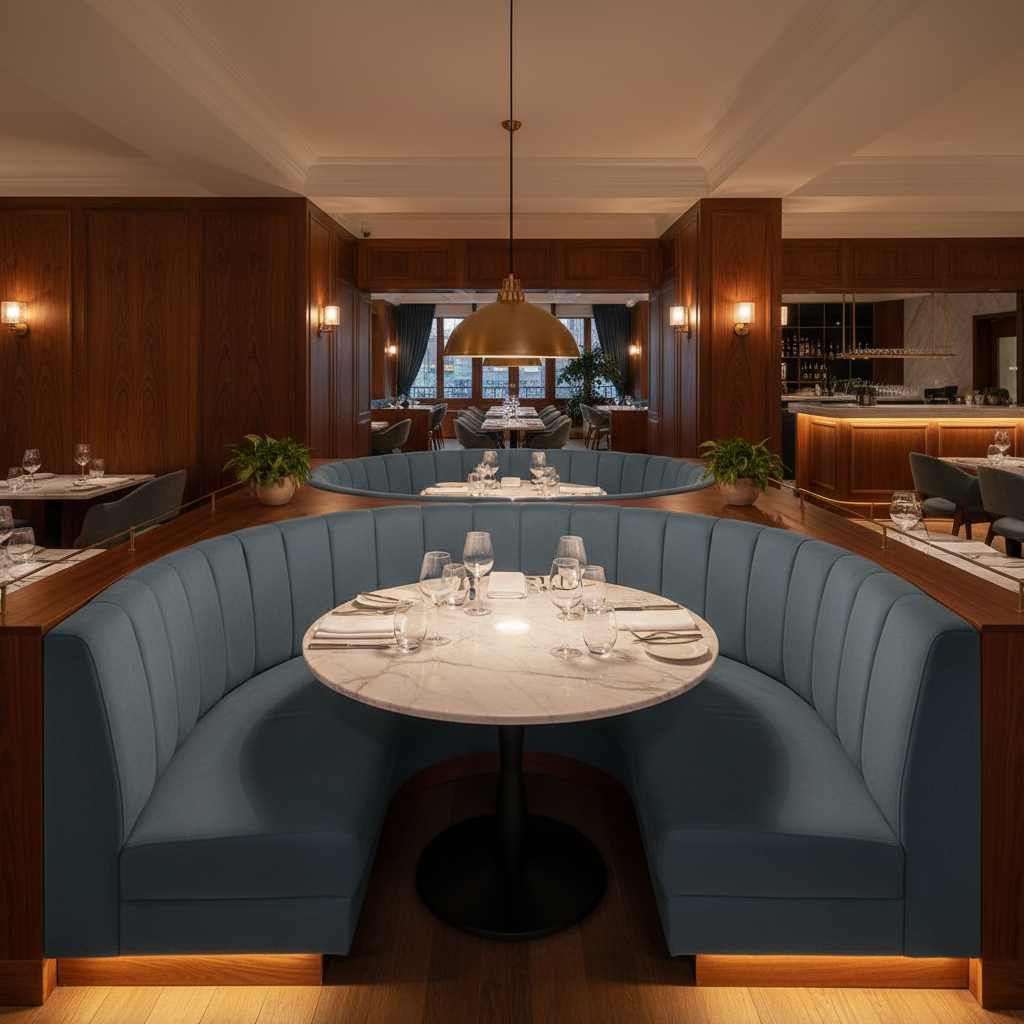 Port Royal - Brook Upholstered Banquette | Architectural Fabrics