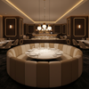 Elkton Barley Upholstered Banquette | Architectural Fabrics