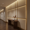 Manchioneel - Oatmeal Upholstered Wall Panel | Architectural Fabrics