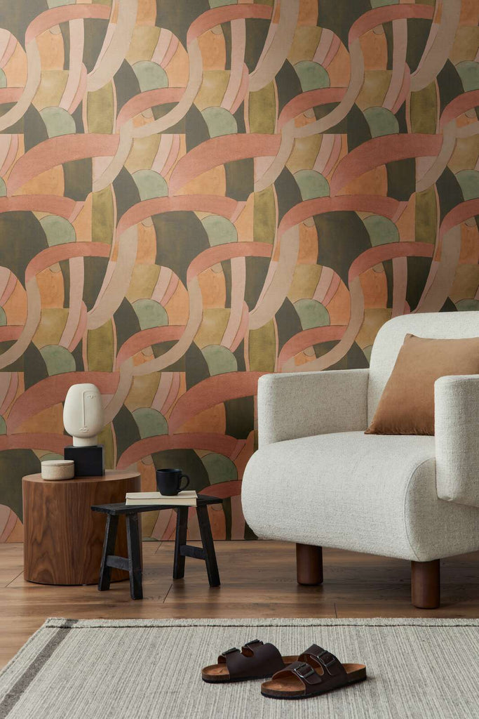 Anna D Andrea Olive Wallcovering | AS Creation