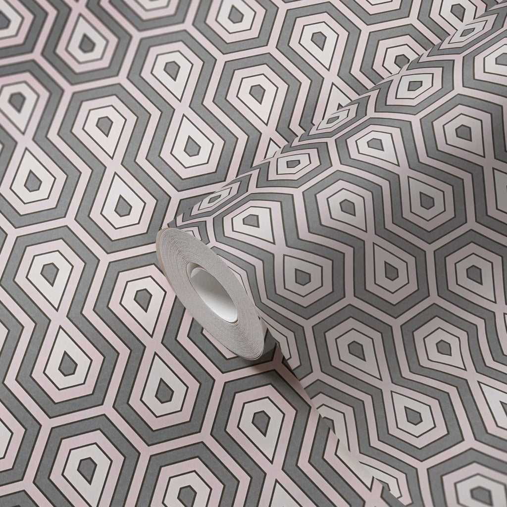 Jungle Chic Gray Wallcovering | AS Creation