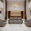 Maho Bay - Mineral Upholstered Sofa | Architectural Fabrics