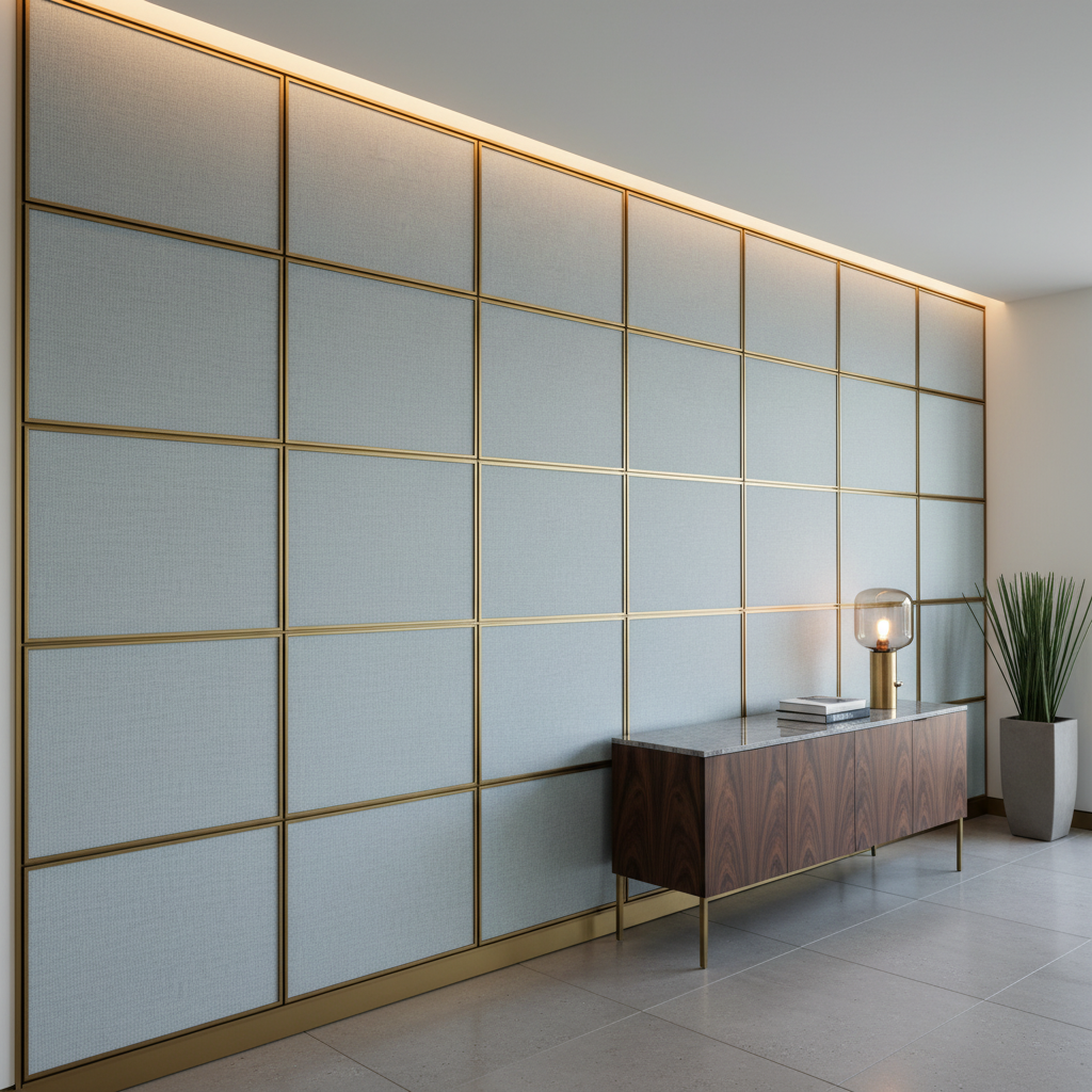 Peter Island - Tranquil Upholstered Wall Panel | Architectural Fabrics