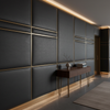 Luxury Cay - Pitch Upholstered Wall Panel | Architectural Fabrics
