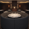 Thatch Cay - Seal Upholstered Banquette | Architectural Fabrics