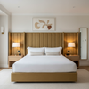 Kick Em Jenny - Wheat Upholstered Headboard | Architectural Fabrics