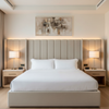 Maya Riviera - Cream Upholstered Headboard | Architectural Fabrics